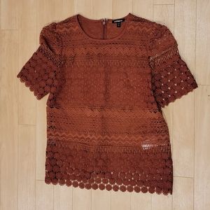 EXPRESS lace tee